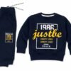 Completo in tessuto a costine per bambini (3-4 anni)