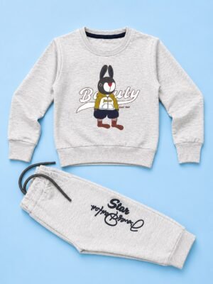 Completo Bambini in Tessuto Rib (2-3 Anni)